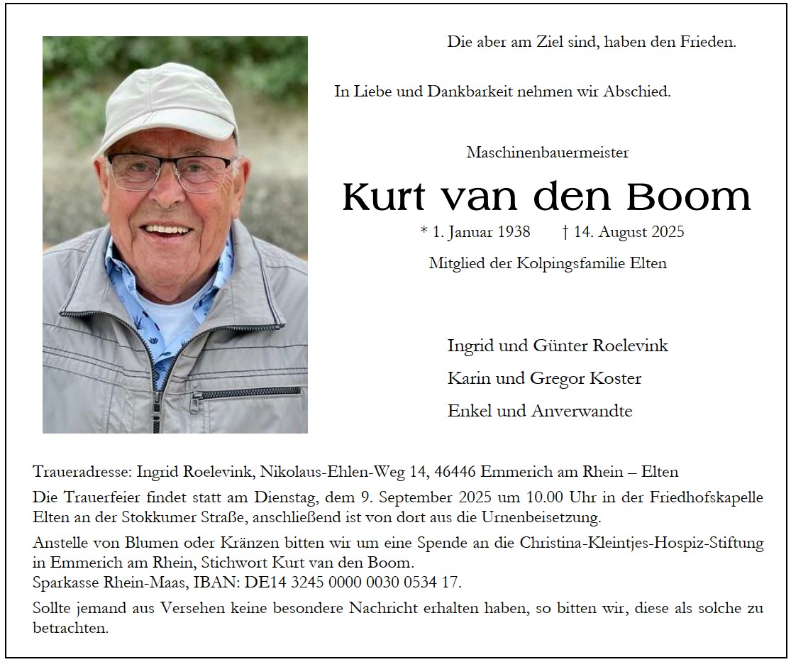Dieter Kaal †
